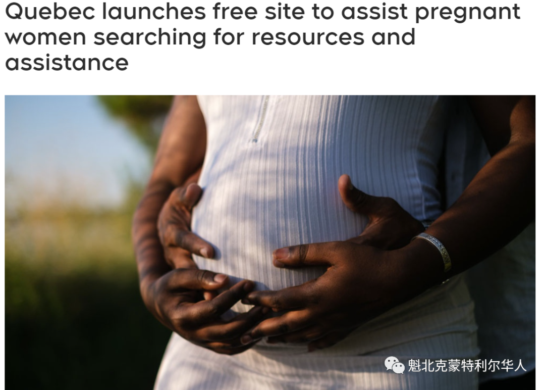 魁省政府推出一个免费网站，为孕妇提供指导帮助