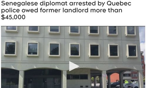 魁省警方逮捕一名外交官 欠前房东.5万