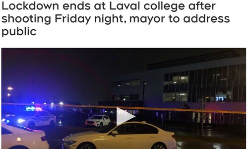 魁省Laval学校附近枪击案 四人受伤，500人被封锁在校内直至午夜 911电话被打爆 ...