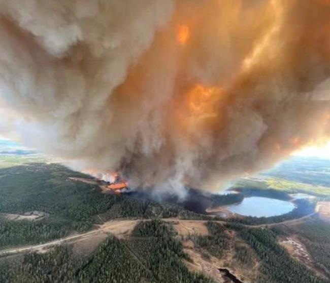 失控：加拿大爆发110场山火，进入紧急状态