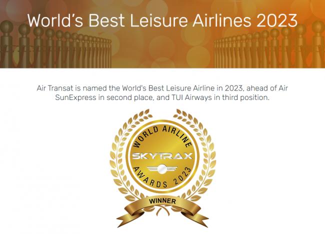 全球最佳旅行航空公司出炉 第一是加拿大航空