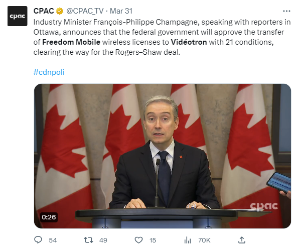 便宜了?！加拿大政府助推手机费用大幅降价！